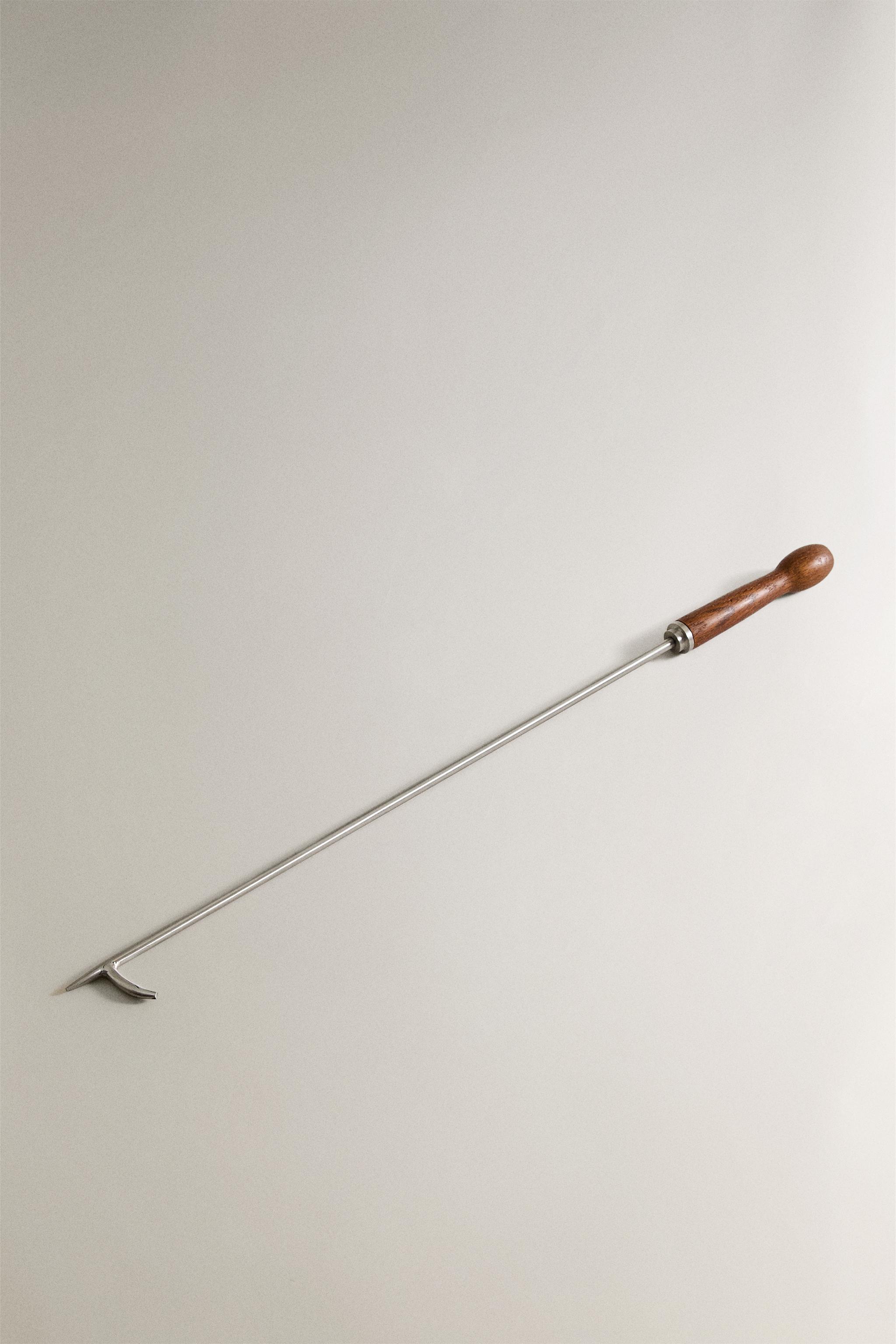 STEEL FIREPLACE POKER